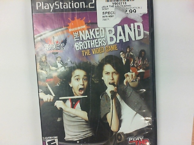 Jogo The Naked Brothers Band: The Videogame (Bundle) - PS2 