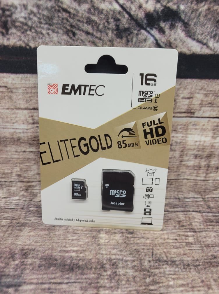 CARTE MICRO SD 64GO EMTEC ELITE GOLD - Instant comptant