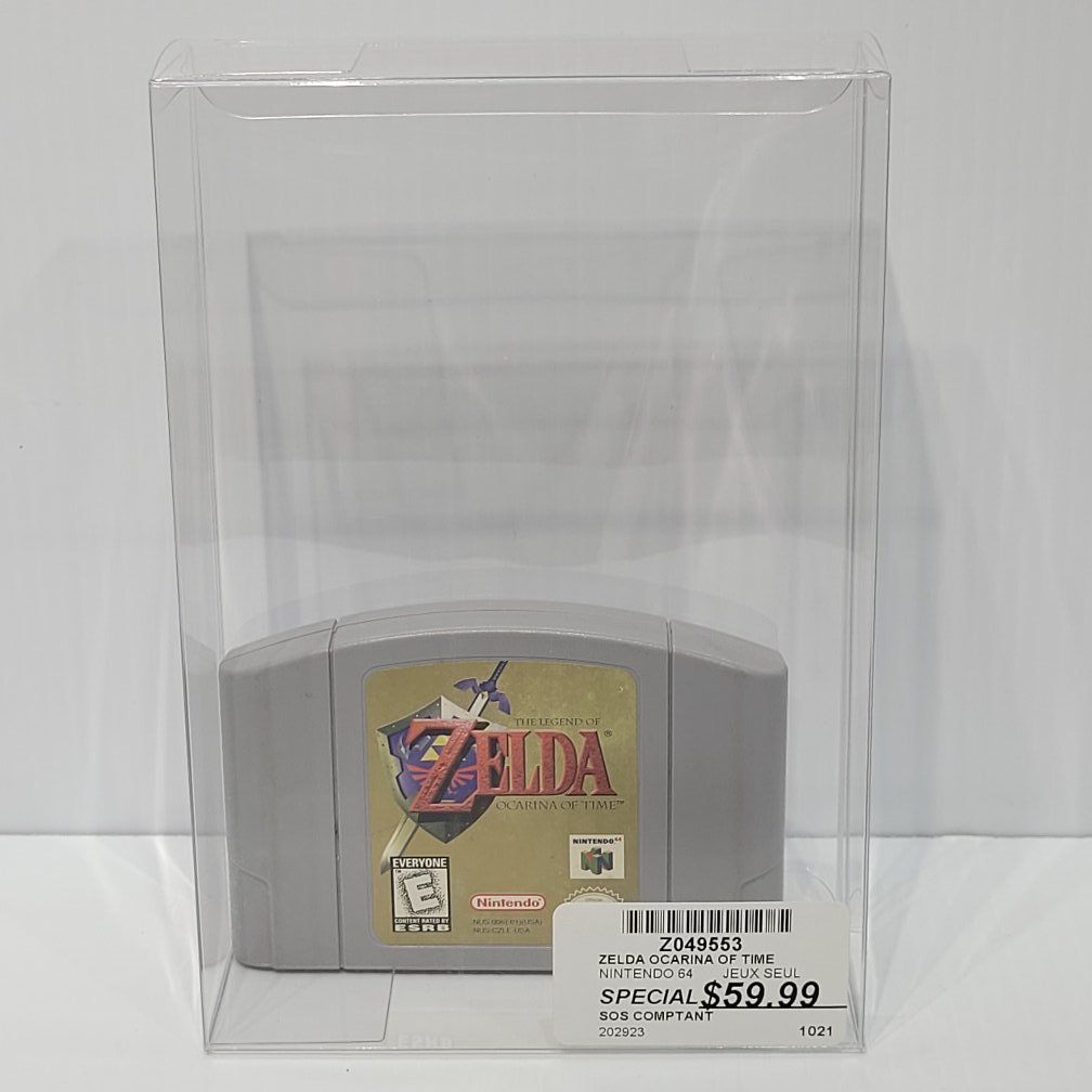 The Legend of Zelda: Ocarina of Time, Nintendo 64, Jeux