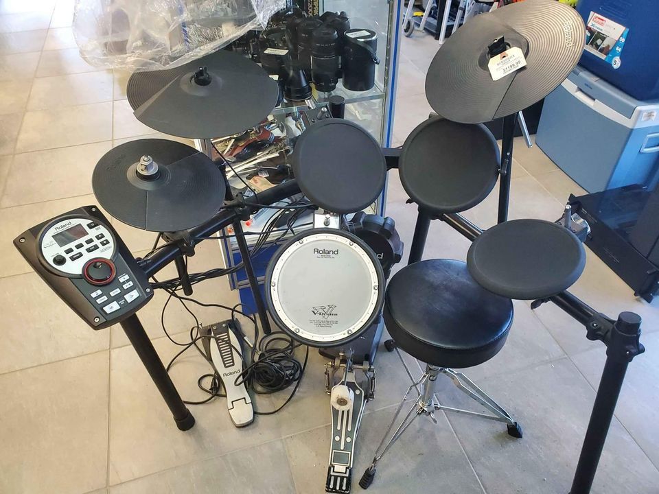 DRUM ELECTRONIQUE COMPLET ROLAND TD11/CY-8/CY-5/PD-8A/PD-8A/CY-8 
