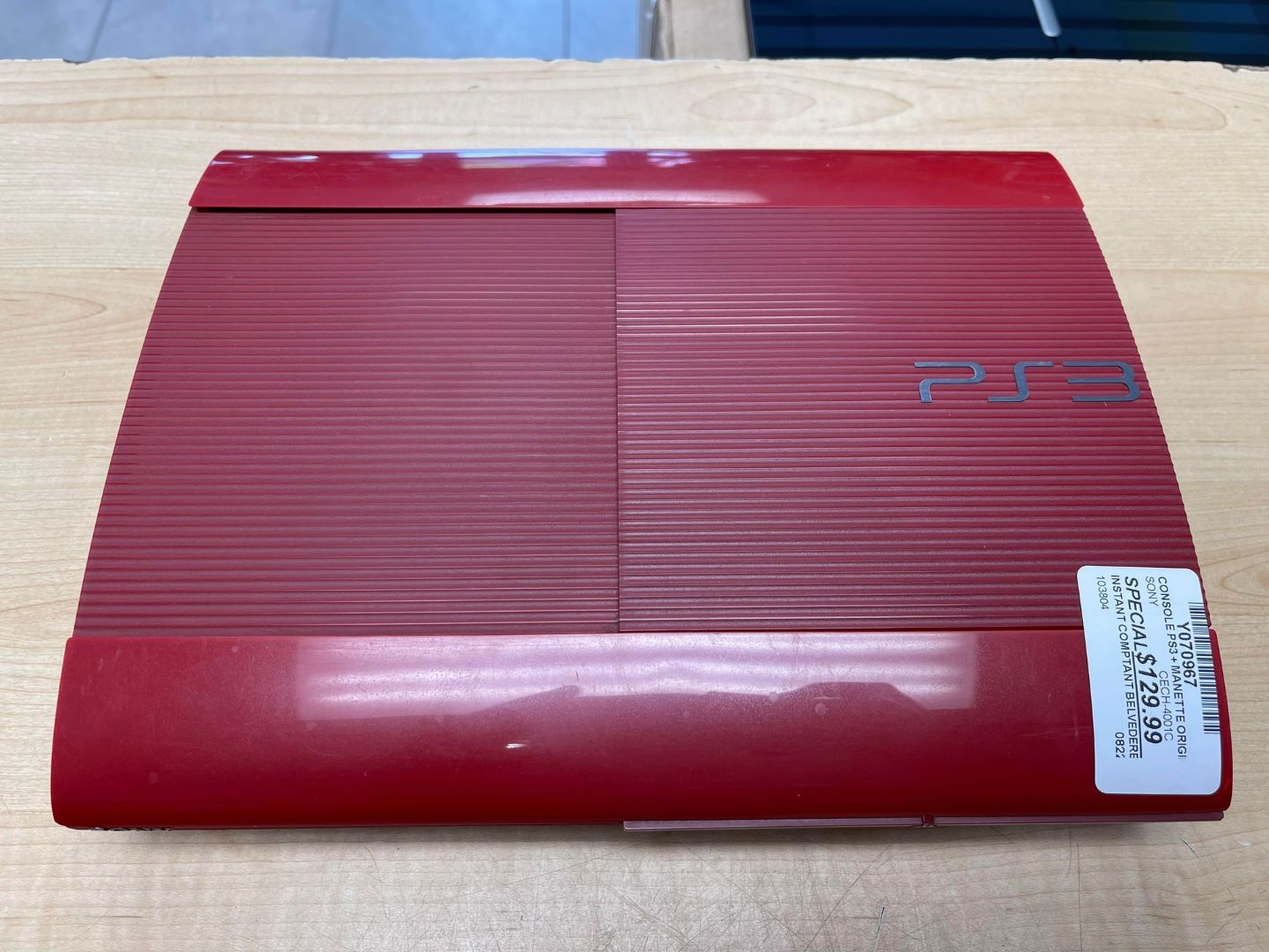 Console PS3 500Go - Instant comptant