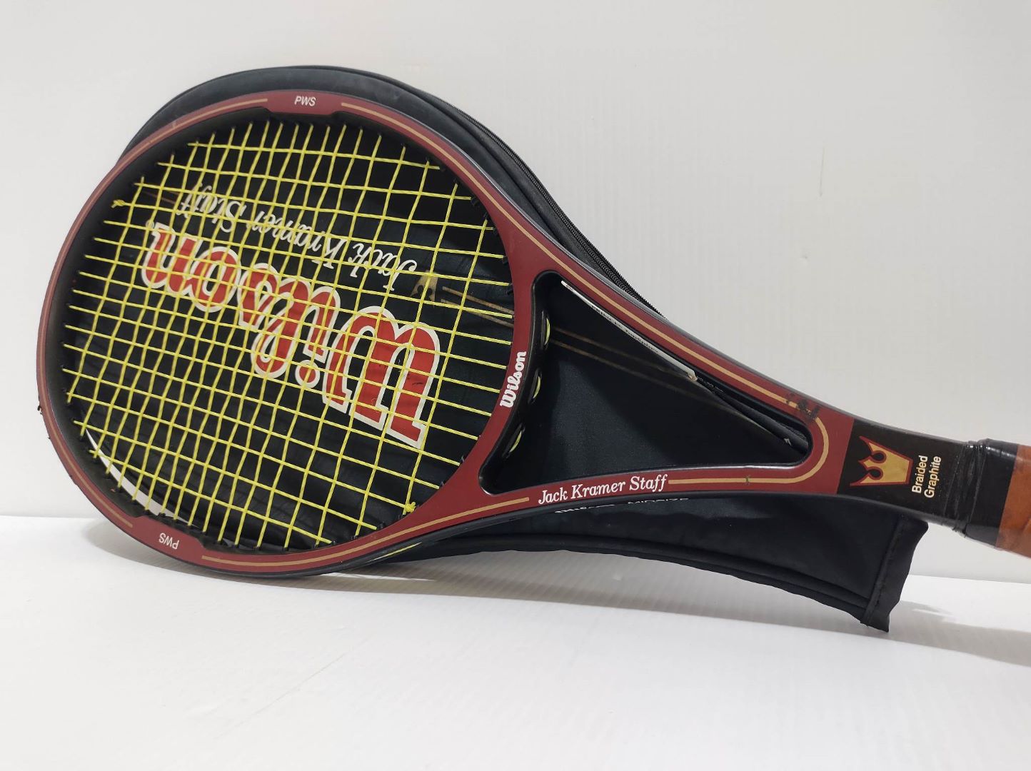 RAQUETTE DE TENNIS MIDSIZE WILSON JACK KRAMER STAFF - Instant comptant